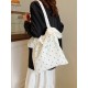 The new summer 2025 fresh and sweet single-shoulder bag with cute ruffles, a versatile Korean-style bag with large capacity for commuting to school The new summer 2025 fresh and sweet single-shoulder bag with cute ruffles, a versatile Korean-style bag with large capacity for commuting to school