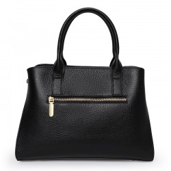 Qiandian top-grain cowhide women's bags, fashionable women's bags, commuter handbags, crocodile print genuine leather large bags, women's crossbody bags