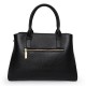Qiandian top-grain cowhide women's bags, fashionable women's bags, commuter handbags, crocodile print genuine leather large bags, women's crossbody bags