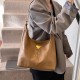 Retro women's large-capacity 2025 Spring new fashion single-shoulder crossbody bag for casual work and commuting tote bag Retro women's large-capacity 2025 Spring new fashion single-shoulder crossbody bag for casual work and commuting tote bag