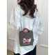ballchain's new cute dachshund single-shoulder crossbody handbag, fashionable and versatile mobile phone bag, small square bag for girls ballchain's new cute dachshund single-shoulder crossbody handbag, fashionable and versatile mobile phone bag, small square bag for girls