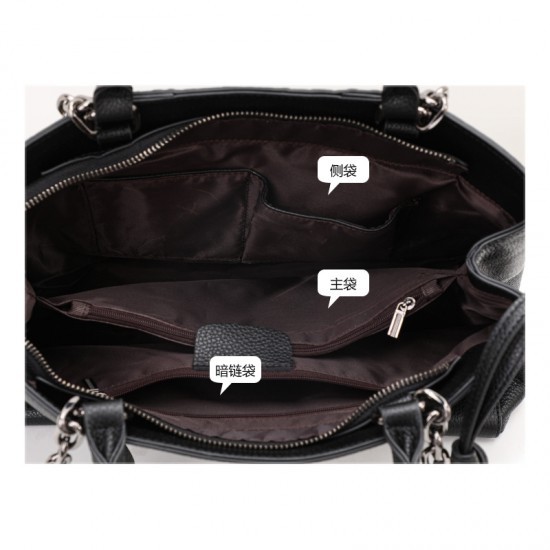 Qiandian Handbag Women's large-capacity genuine leather 2025 new style elegant hand-held handbag with a sense of luxury and fashionable ladies' briefcase Qiandian Handbag Women's large-capacity genuine leather 2025 new style elegant hand-held handbag with a sense of luxury and fashionable ladies' briefcase
