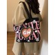 2025 New Gentle Woman large-capacity single-shoulder canvas class commuting tote bag towel embroidery 2025 New Gentle Woman large-capacity single-shoulder canvas class commuting tote bag towel embroidery