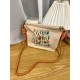 ball chain2025 New floral, Japanese and Korean fashion, versatile small square bag, single-shoulder crossbody bag, women's bag ball chain2025 New floral, Japanese and Korean fashion, versatile small square bag, single-shoulder crossbody bag, women's bag