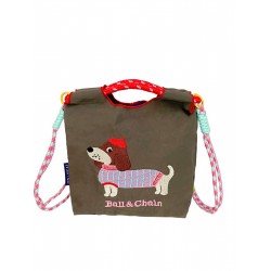 Dachdon-embroidered mobile phone bag, ballchain manufacturer custom logo waterproof multi-color fashionable and versatile children's bag