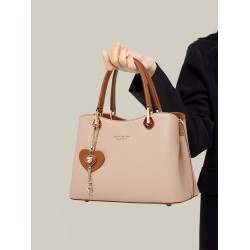 The 2025 new women's handbag, crossbody handbag, middle-aged high-end style genuine leather lady's bag, light luxury mom style cowhide