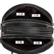 Qiandian genuine leather women's bag 2024 New style women's single-shoulder bag, woven pattern crossbody bag, large capacity cowhide small round bag