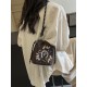 Fashionable and versatile ins nylon bag for women, new single-shoulder crossbody bag, summer mobile phone bag, niche embroidered bucket