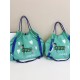 ball chain new dog towel embroidered shopping bag Fashionable and versatile single-shoulder crossbody tote bag women's bag ball chain new dog towel embroidered shopping bag Fashionable and versatile single-shoulder crossbody tote bag women's bag