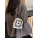 Summer new Chinese-style embroidered canvas bag, women's casual and versatile single-shoulder crossbody bag, commuting mobile phone bag