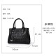 Qiandian top-grain cowhide women's bags, fashionable women's bags, commuter handbags, crocodile print genuine leather large bags, women's crossbody bags