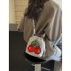 Large-capacity commuter cherry embroidery bag, women's bag, summer new single-shoulder crossbody phone bag, fashionable and versatile bucket bag Large-capacity commuter cherry embroidery bag, women's bag, summer new single-shoulder crossbody phone bag, fashionable and versatile bucket bag