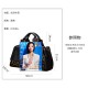 Qiandian leather large-capacity women's bag, 2025 new stylish leopard print handbag, women's large bag, soft leather ladies' bag