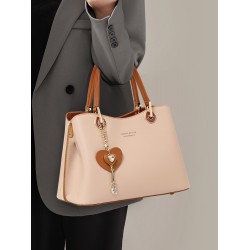The 2025 new women's handbag, crossbody handbag, middle-aged high-end style genuine leather lady's bag, light luxury mom style cowhide