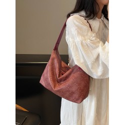 High-end, fashionable and versatile wedding bag, 2025 new single-shoulder crossbody women's bag, large-capacity class and commuting underarm bag