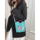 ballchain's new cute dachshund single-shoulder crossbody handbag, fashionable and versatile mobile phone bag, small square bag for girls ballchain's new cute dachshund single-shoulder crossbody handbag, fashionable and versatile mobile phone bag, small square bag for girls