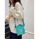 Ball Chain embroidered Mini hand-held crossbody small square bag 2025 Summer New mobile phone bag single shoulder bag Ball Chain embroidered Mini hand-held crossbody small square bag 2025 Summer New mobile phone bag single shoulder bag