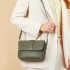 Qiandian Xiaofang Women's 2025 New Trendy autumn women's Bag, single-shoulder crossbody bag, fashionable and versatile soft leather women's bag