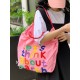 Summer 2025 new lettered towel embroidered tote bag with large capacity, fashionable and versatile commuting single-shoulder bag for women Summer 2025 new lettered towel embroidered tote bag with large capacity, fashionable and versatile commuting single-shoulder bag for women