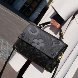 Qiandian top-grain cowhide bag 2025 New style fashionable and versatile summer handbag, ladies' bag, genuine leather single shoulder crossbody