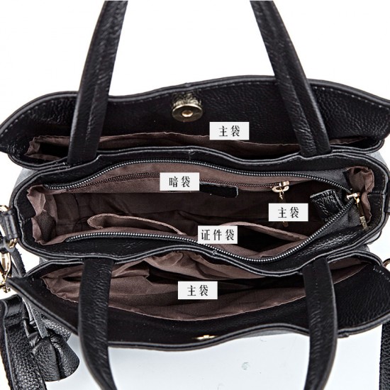 Qiandian 2025 New Fashion middle-aged women's handbag, genuine leather women's bag, small bag, single-shoulder bag, women's crossbody bag