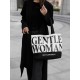 Thai Gentle Woman letter-printed canvas bag 2025 New large-capacity commuter tote bag trend Thai Gentle Woman letter-printed canvas bag 2025 New large-capacity commuter tote bag trend
