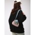 Summer 2025 new canvas bag, multi-color versatile nylon single-shoulder crossbody small square bag, casual mobile phone bag