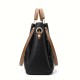 Qiandian genuine leather Bag 2025 New Style Trendy large-capacity bucket bag, single-shoulder bag, crossbody bag, handbag, women's letter bag Qiandian genuine leather Bag 2025 New Style Trendy large-capacity bucket bag, single-shoulder bag, crossbody bag, handbag, women's letter bag