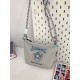 ball chain's same style donut embroidered small square bag, fashionable and versatile single-shoulder crossbody bag, makeup storage bag for women