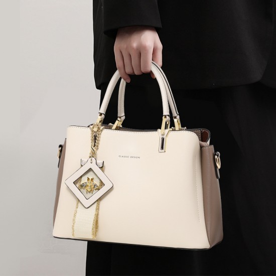 Qiandian 2025 New light luxury bags, women's bags, genuine leather women's hand-held crossbody bags, handbags for women to give to their wives and daughters Qiandian 2025 New light luxury bags, women's bags, genuine leather women's hand-held crossbody bags, handbags for women to give to their wives and daughters