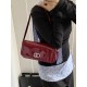 The new fashionable underarm square bag from Europe and America in 2025, with a high-end and elegant style, is a portable single-shoulder crossbody bag for women