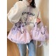 The 2025 new nylon hand-held crossbody small square bag is a fashionable and versatile casual folding mini mobile phone bag The 2025 new nylon hand-held crossbody small square bag is a fashionable and versatile casual folding mini mobile phone bag