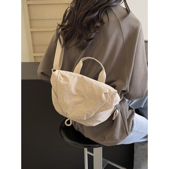 New LU family lightweight nylon waterproof single-shoulder crossbody bag, fitness waist bag, casual portable dumpling bag and women's bag New LU family lightweight nylon waterproof single-shoulder crossbody bag, fitness waist bag, casual portable dumpling bag and women's bag