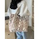 Thai Gentle Woman letter printed canvas bag for women, 2025 new fashionable and versatile single-shoulder tote bag Thai Gentle Woman letter printed canvas bag for women, 2025 new fashionable and versatile single-shoulder tote bag